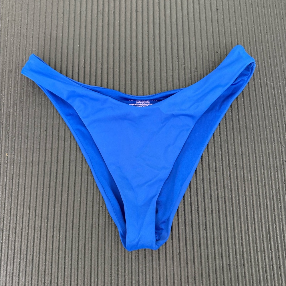 Victoria's Secret Bold Blue Bikini Bottom